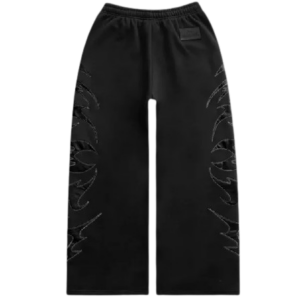 FLAME SWEATPANTS BLACK WIDOW