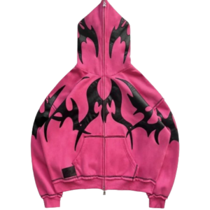 FLAME_ZIP_HOODIE_PINK_POISON