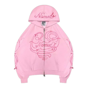 LUST_RIBBON_ZIP_HOODIE_BABY_PINK